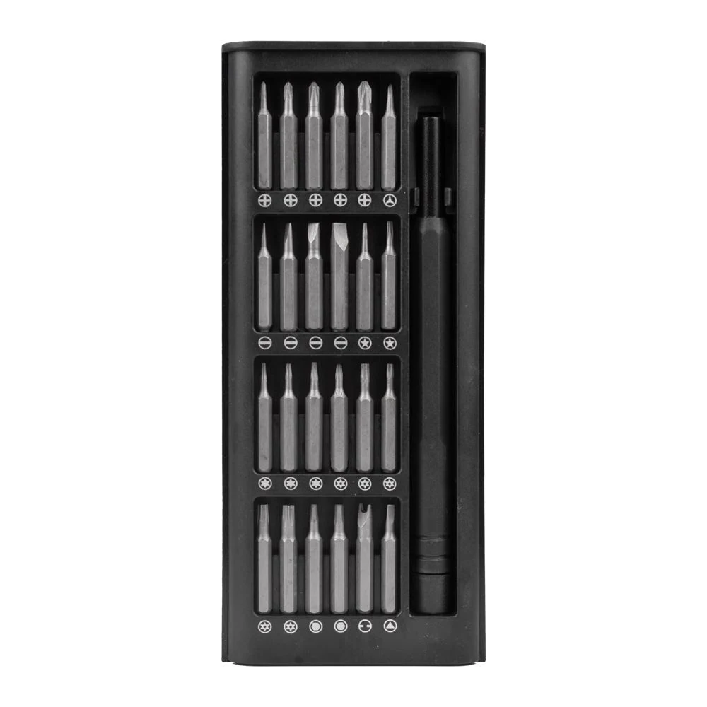 Precision 24 in 1 Screwdriver Bit Set, with 30 Alloy S2 Steel Drill Bit Mini Screwdriver for Portable Camera Smartphone