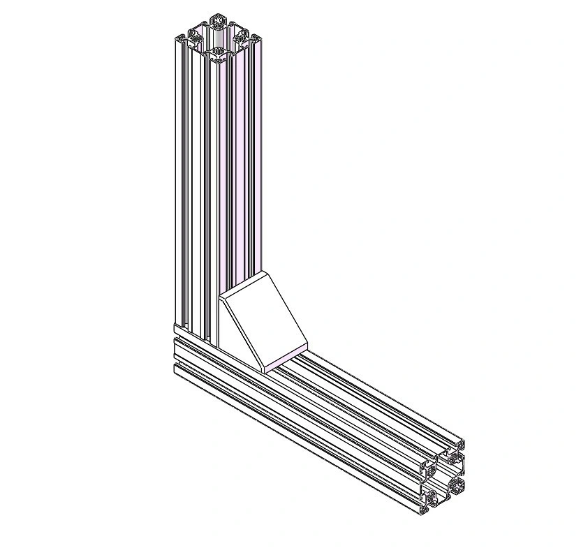 China Manufacturer 90*90mm Ob9090A for Exhibition Stands Factory Wholesale/Supplier Aluminum Extrusions Profiles 9090