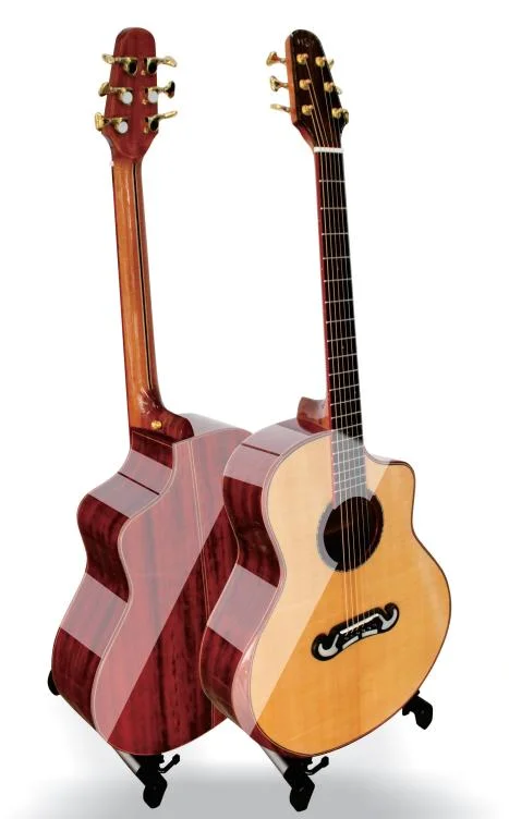 High quality/High cost performance Raw Head Factory Outlet Cheap Price 41 Inch Natural Cutaway Acoustic Guitar