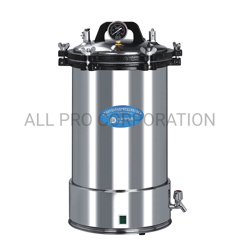 Hospital Electric or LPG Heated Portable Pressure Steam Sterilizer