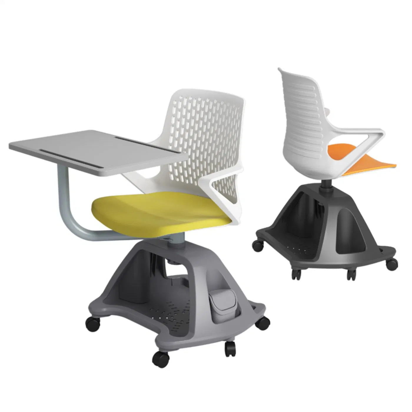 Fold Room Plastic Training Meeting Office Chair Furniture with Arm