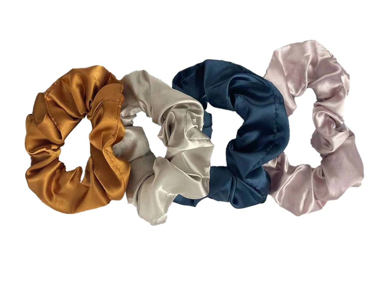 Ruban coloré élégant personnalisé Accessoires de cheveux Hair-Ring Scrunchies Hairbands élastique