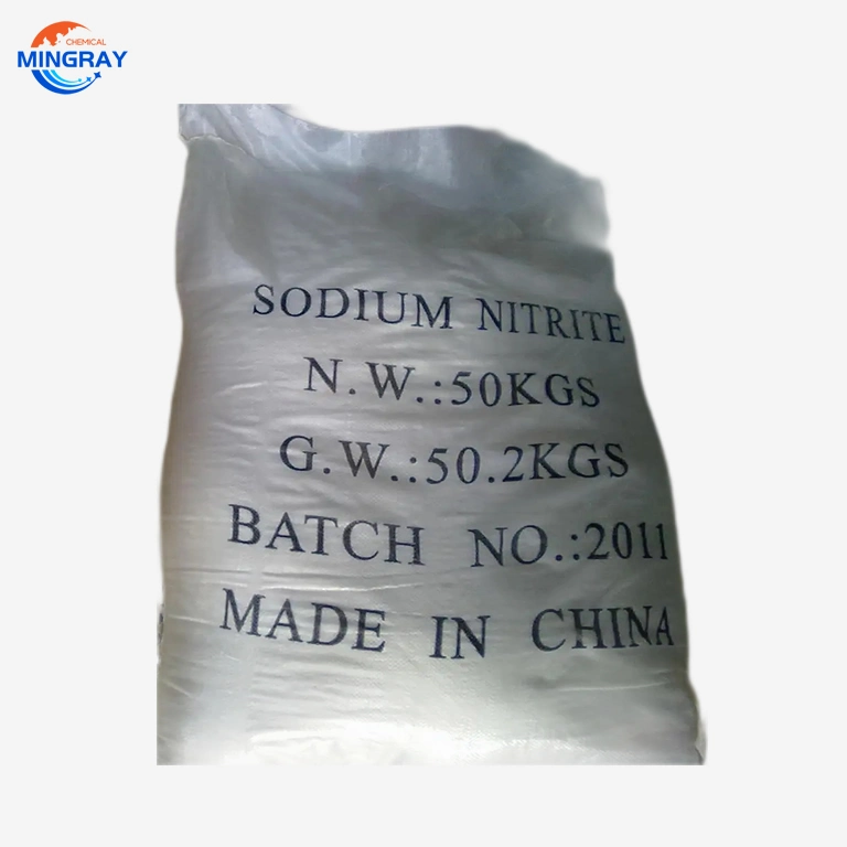 Industrial Grade Good Quality Sodium Nitrite CAS No. 7632-00-0 Nnao2 Sodium Nitrite