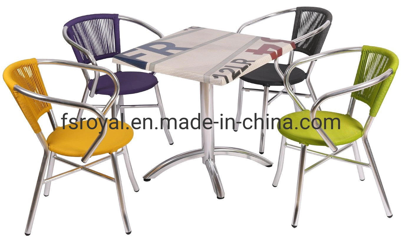 Outdoor Furniture for Restaurant Cafe Living Room Dining Table Banquet Chair