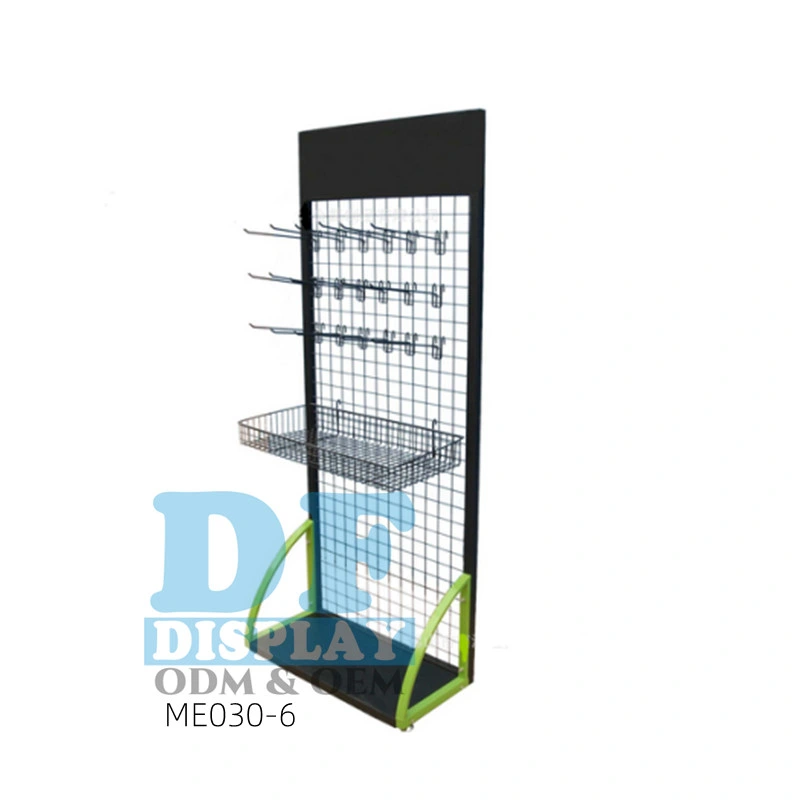 Custom Cheap Wire mesh Display rack panneau de grille Metal Wire Display rack, Networting Frame rack pour affichage