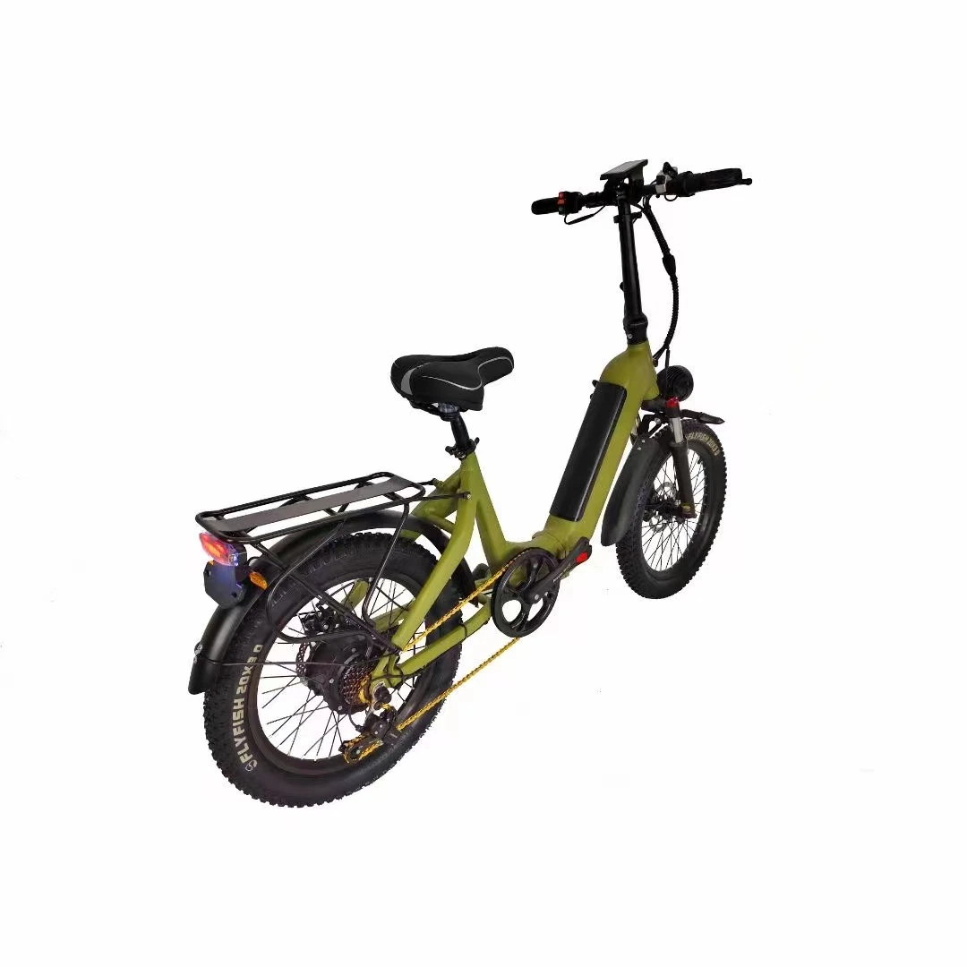 20" * 4,0 Elektro-Snow Bike Fat Tire 500W 48V eBike Faltbar Elektroroller 20inch für Erwachsene mit optionaler Batterie