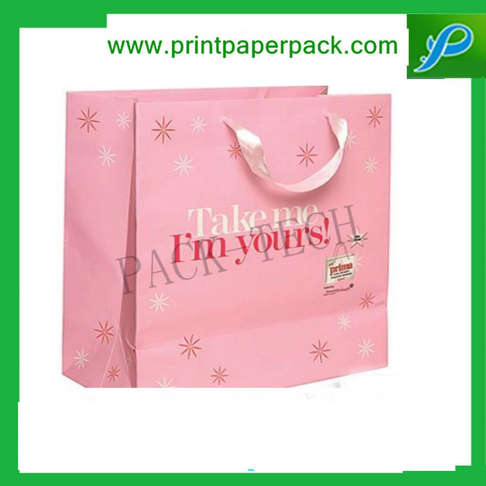 Top Grade Wedding Birthday White Paper Hand Gift Bag