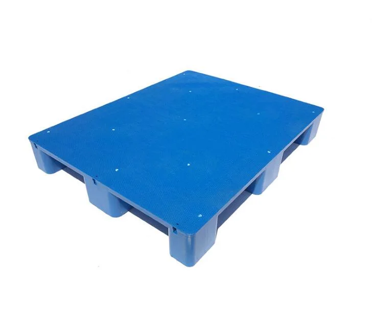 1200X1000mm High quality/High cost performance  Nine Feet Flat Top Single Face Plastic Pallet