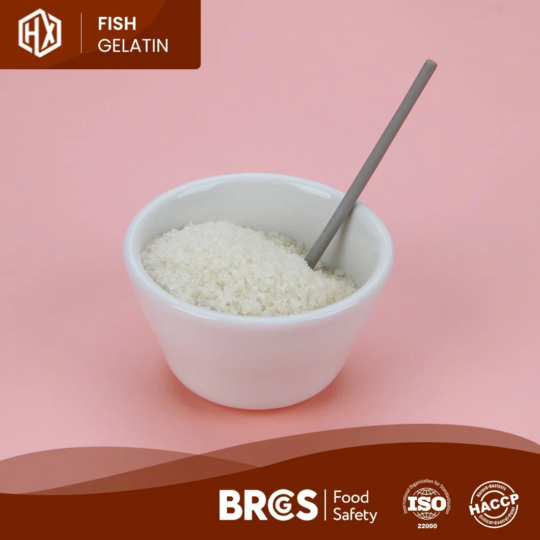 Haoxiang Unflavored Food Grade Cod Fish Skin Gelatin China Pharmaceutical Cod Fish Skin Gelatin Manufacturers High-Purity Edible Cod Fish Skin Gelatin