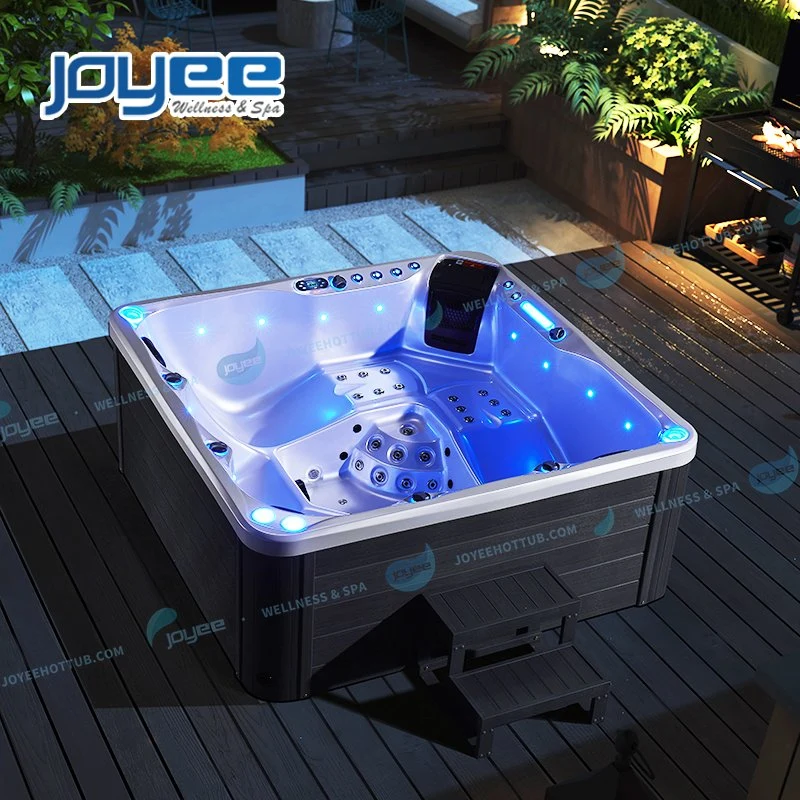 Joyee Europe Free Sex 5 People Home Outside Jet Whirlpool SPA Bath Outdoor Hot Tub SPA