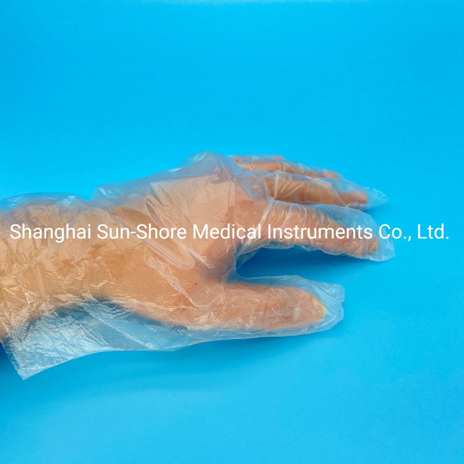 PE Plastic HDPE Disposable Gloves PE Polyethylene Disposable Gloves