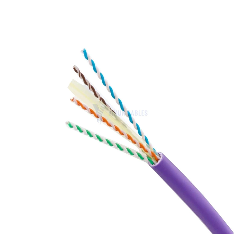 Network Cabling Cu/ Bare Copper Computer Cable U/UTP CAT6A Cable