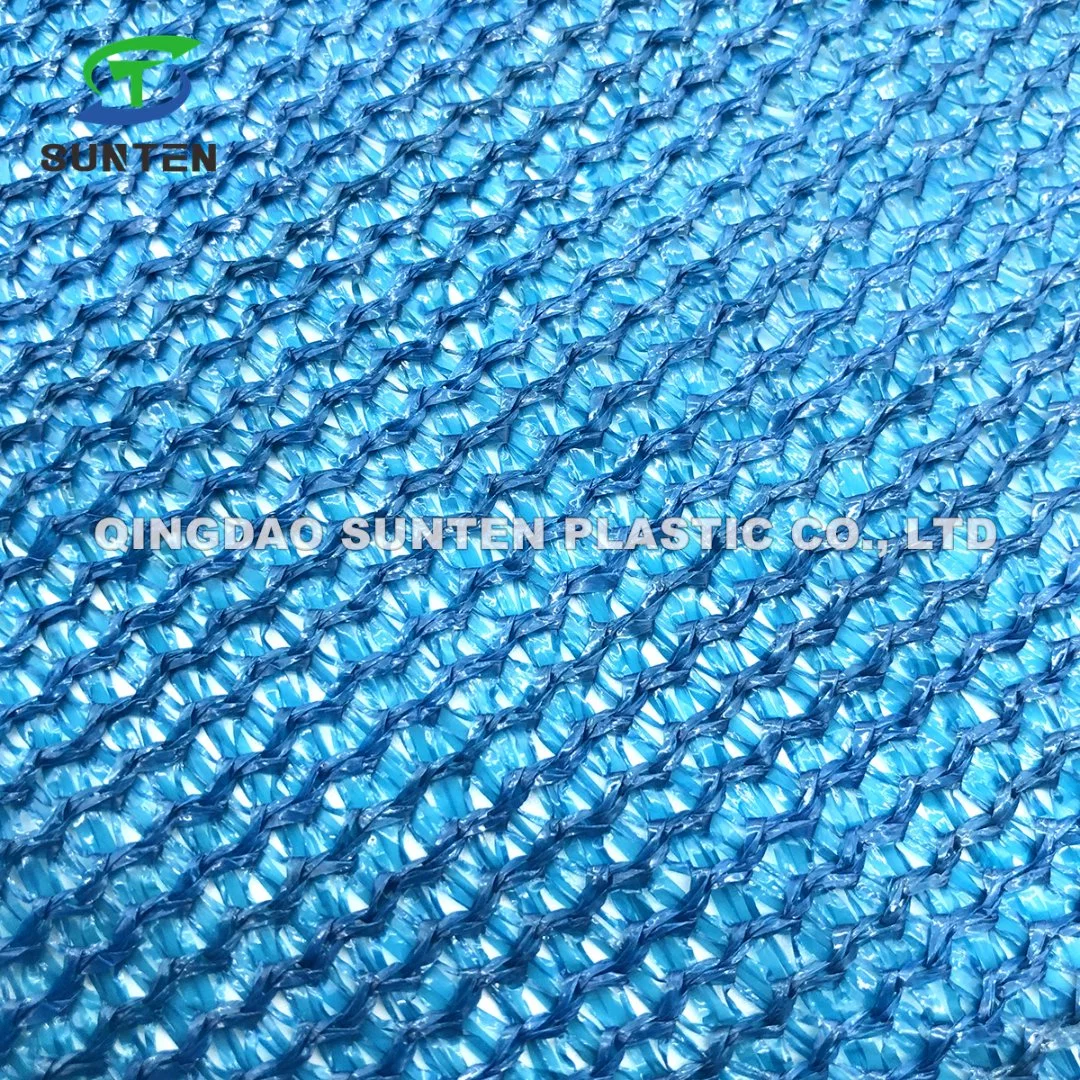 Hot Selling Blue White New HDPE Balcony Privacy Screen Sun Shade Balcony Fencing Net Windscreen Manufacturer with Sewing Strengthen Border Tape & Metal Eyelet
