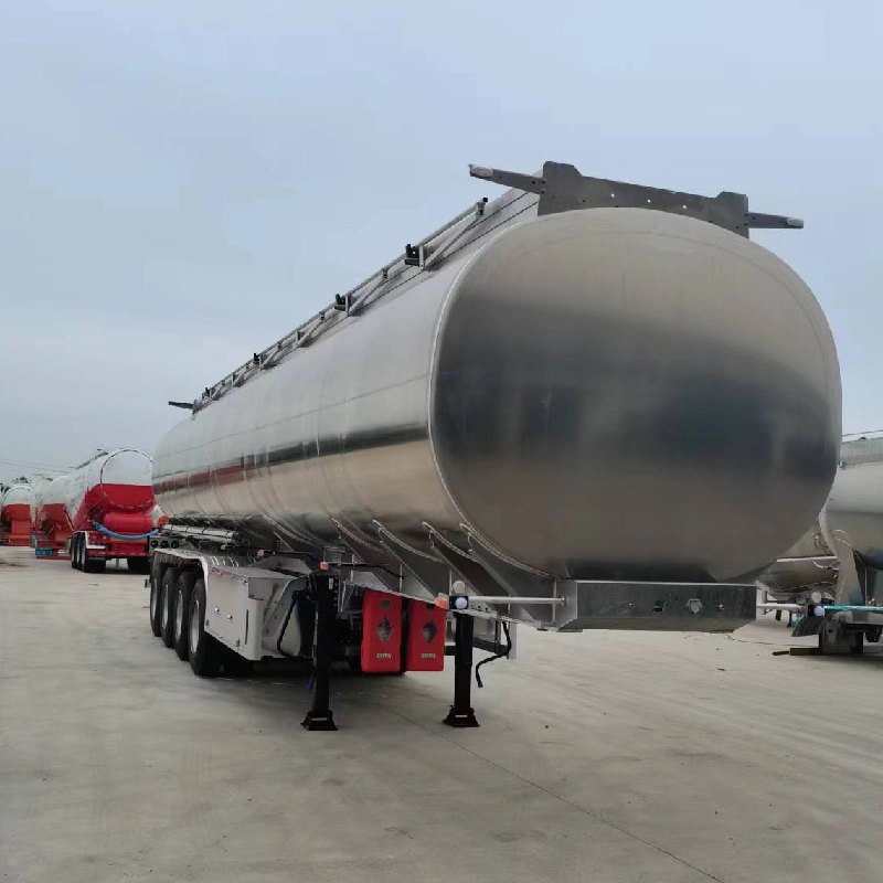 Dreiachsiger 42, 000 Gallone Aluminium Öl-Kraftstoff-Tanker