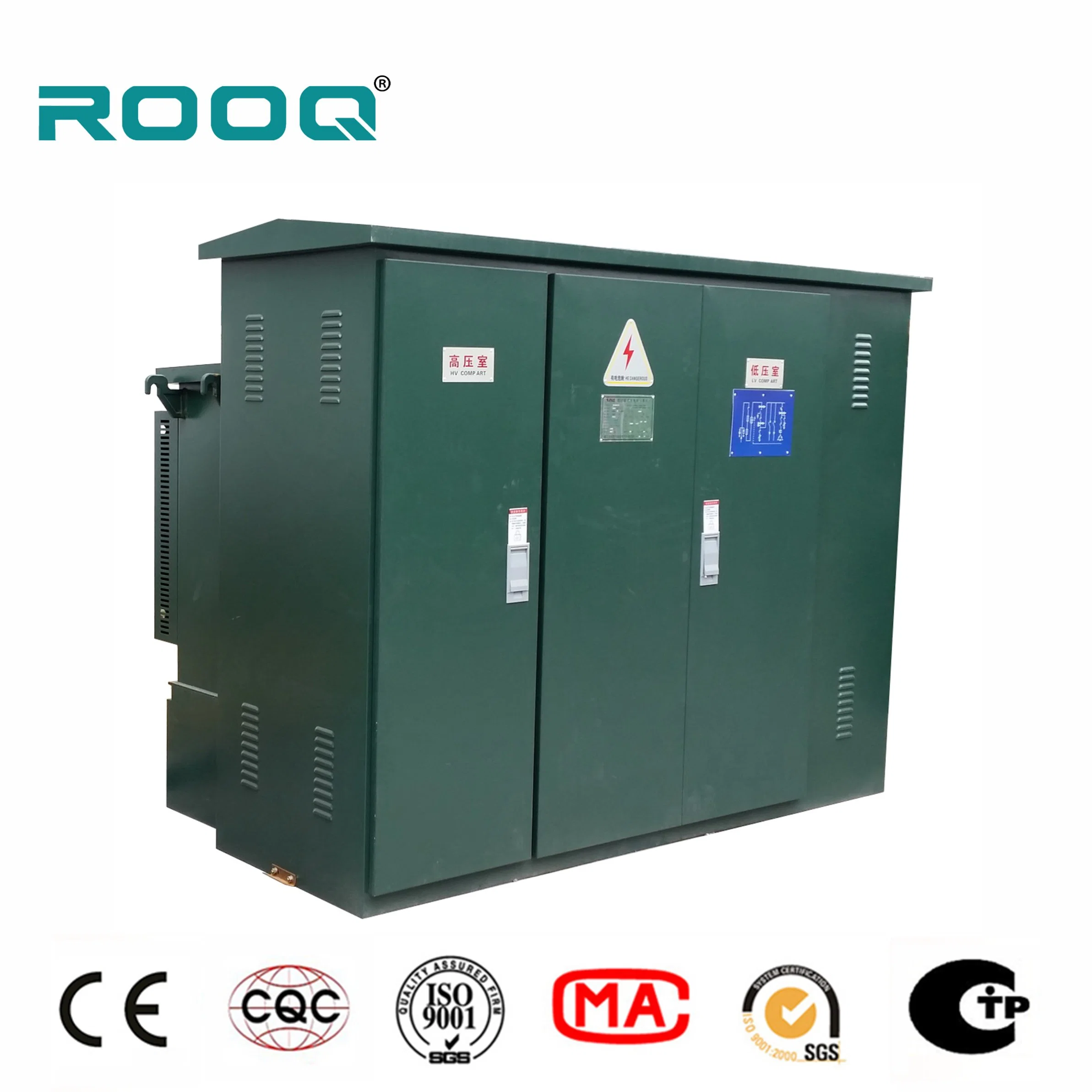 11kv 100kVA Prefabricated Substation European Box Type Substation Power Transformer Substation