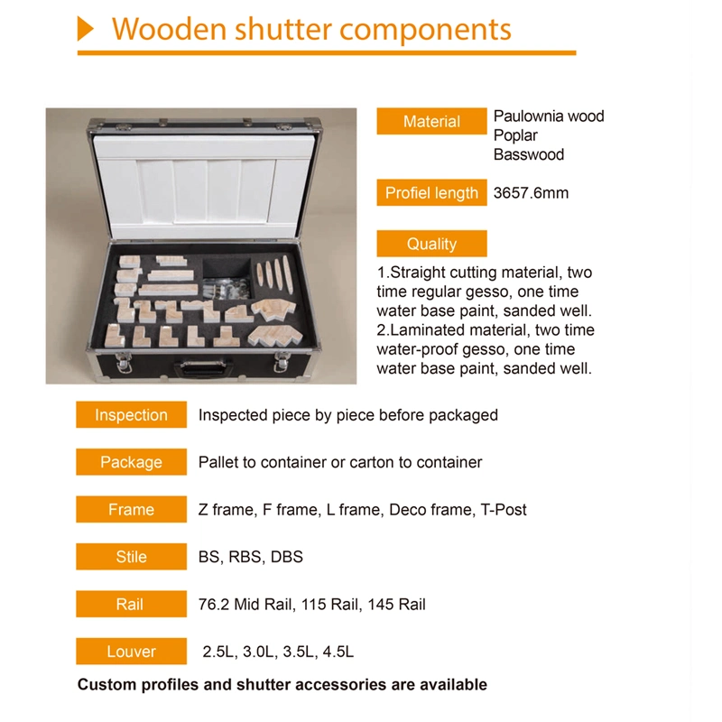 Shutter Hinges, Hidden Hinges, Shutter Parts