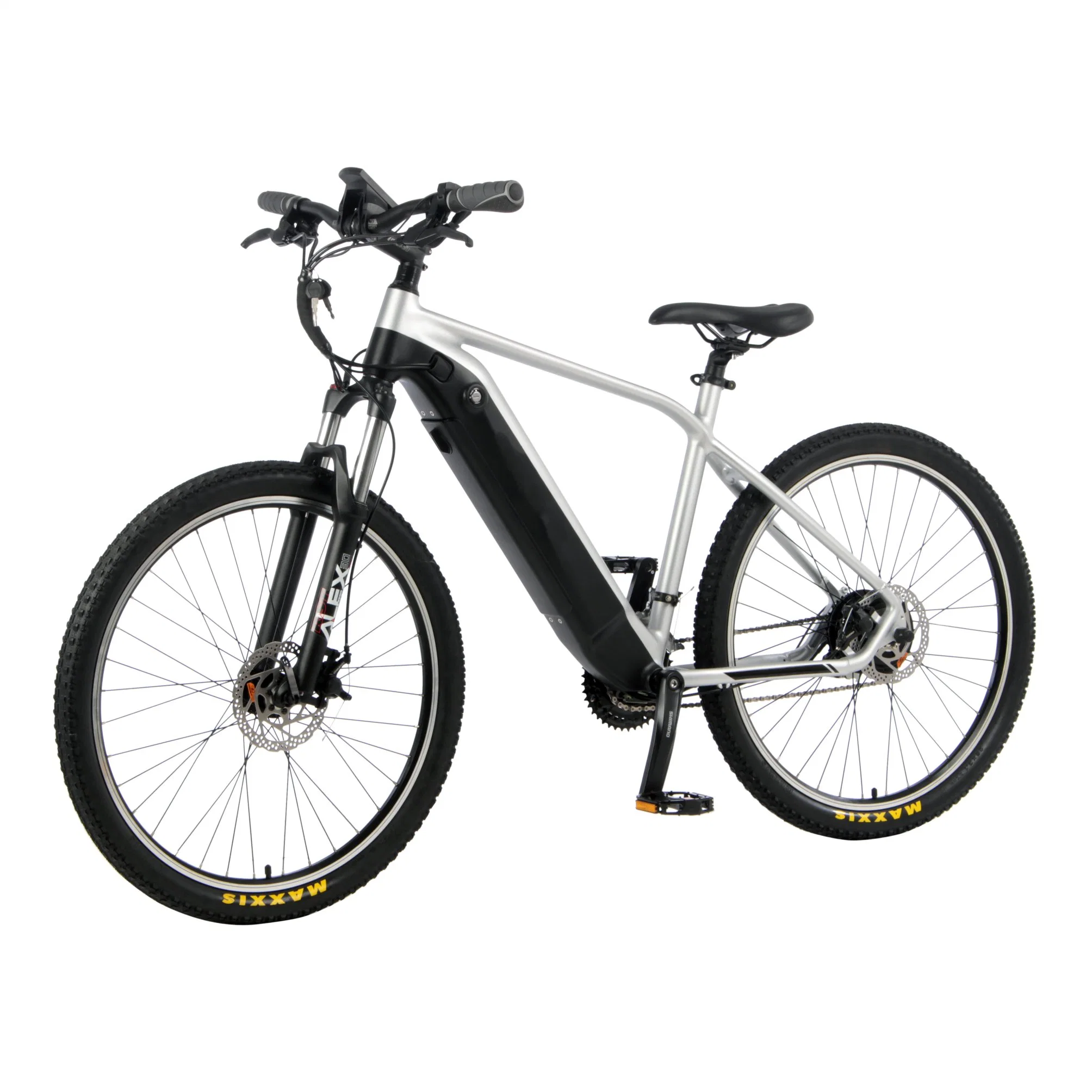 Fábrica OEM Ebike 36V 10.4ah de iones de litio de 26" de la presión de aceite Susfork *2.1 la velocidad de 8 bicicleta eléctrica