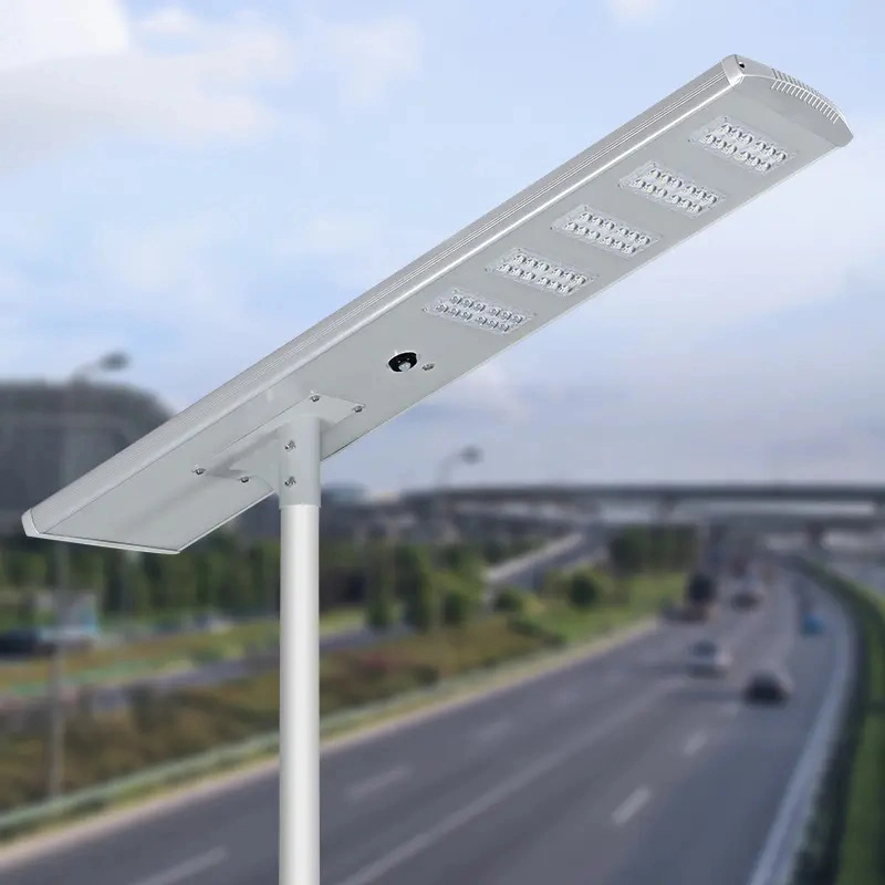 Batería de litio para exteriores Luz solar urbana todo en uno Luz de carretera Bulkbuy