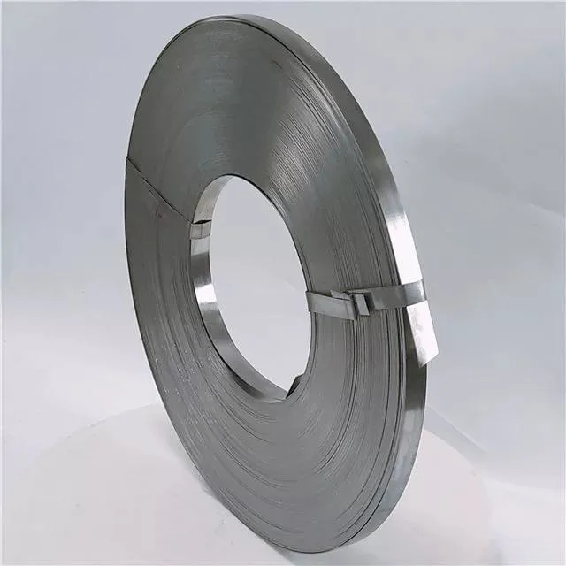 Q235 Q345b dB460 Painted Hoop Iron Packing Steel Straps Steel Band Iron Binding Strips Packing Straps Belt Galvanized Iron Coil Stainless Steel Strap