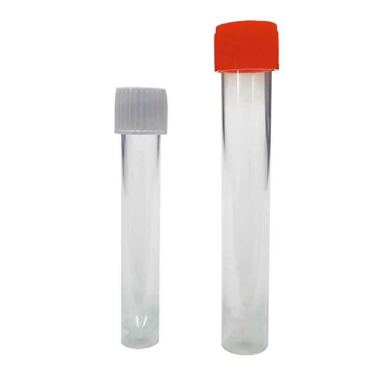 10ml Red Conica Bottom Plastic Test Tube for Lab Use