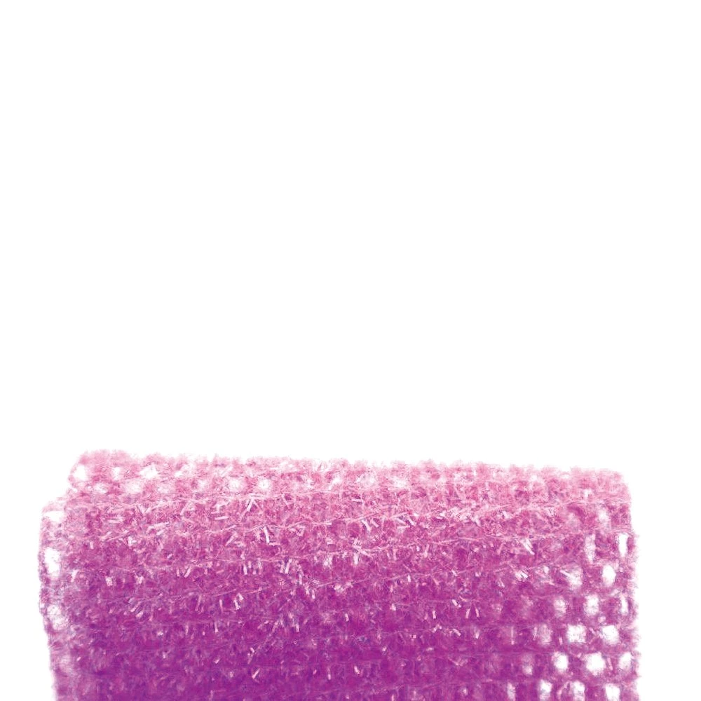 Glitter Various Metallic Kitchen Dish Cloth Sponge Quick Dry Hygienic Mesh Type Scrubber Made by Korea