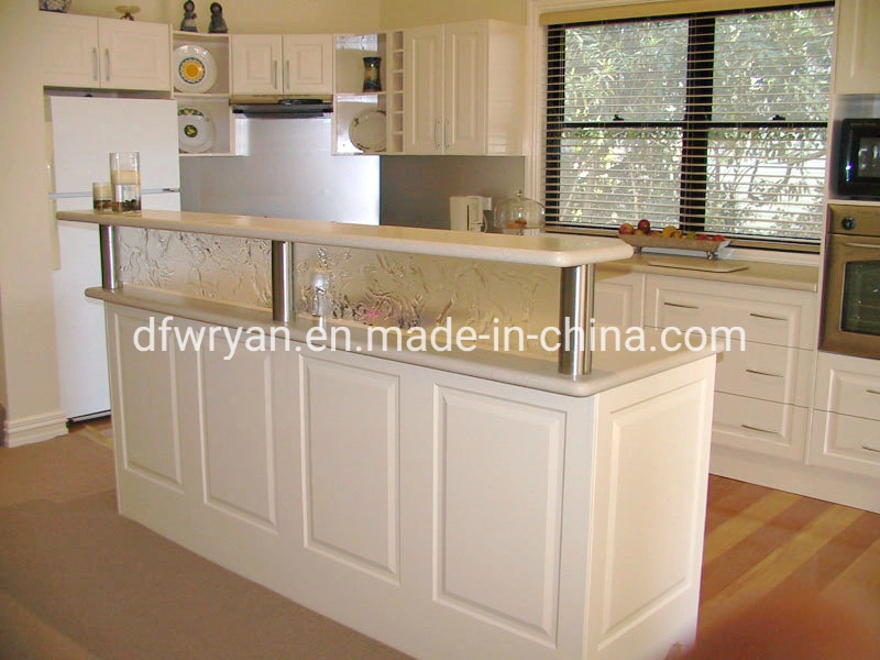 Cheap Wooden Chipboard Melamine Finished Kitchen Cabinets with Drawers From China Supplier