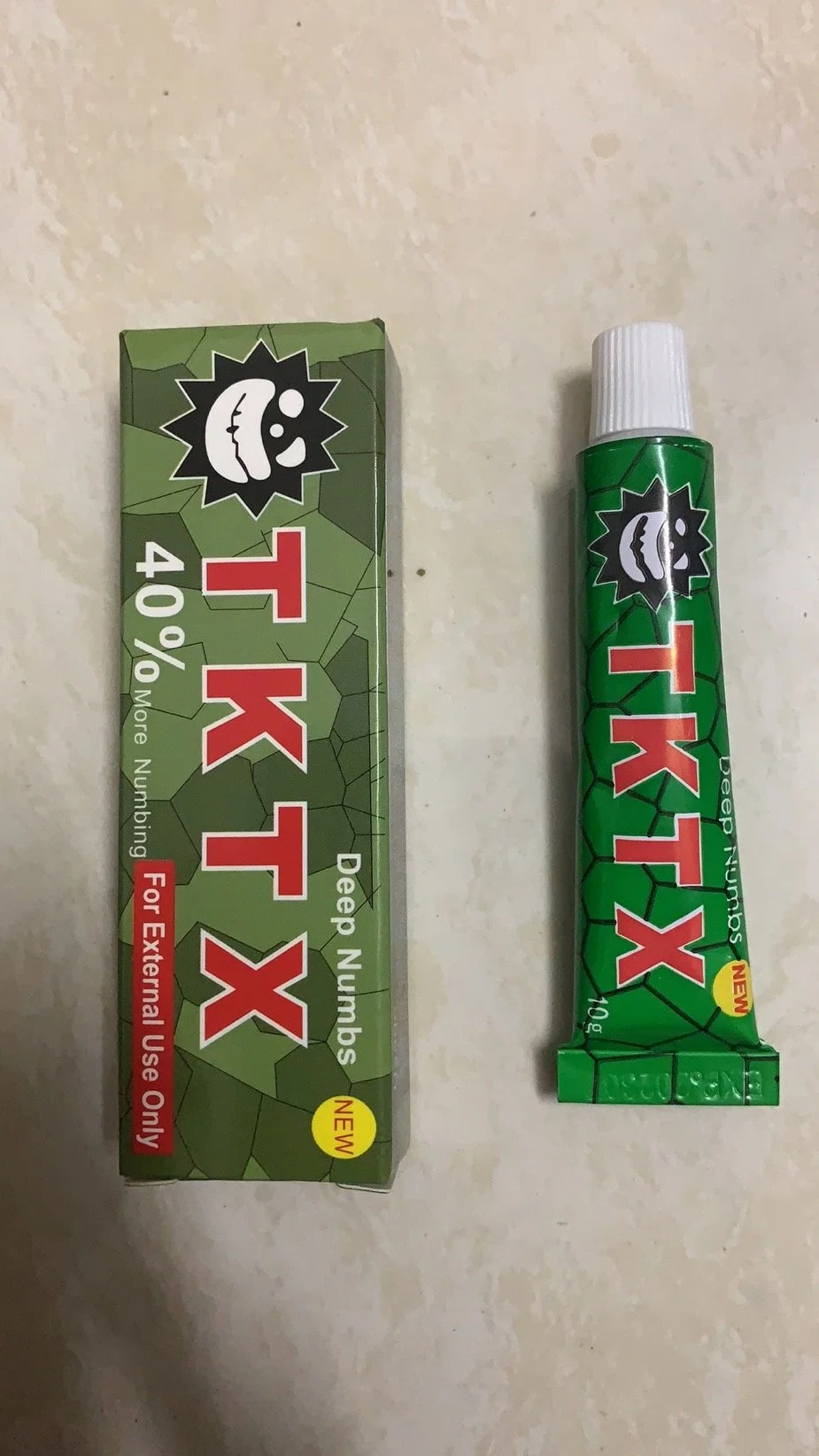 Tktx Tattoo Cream Assistance Piercing Permanent Makeup Body Eyebrow Eyeliner Lips Reliever