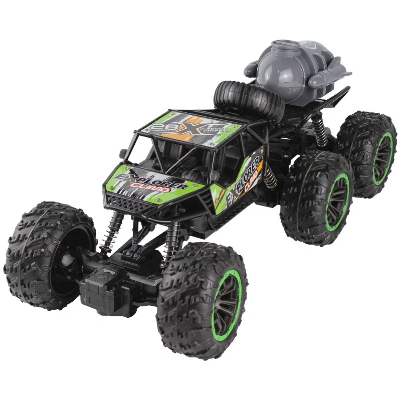 Amazon's New 2.4G Six-Wheeled Spray Floating off-Road Climbing Remote Control Car Model Children's Boy Toys