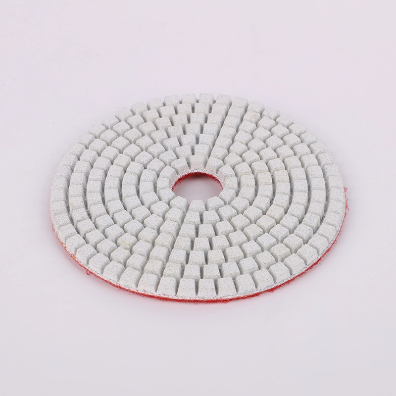 Flexible Resin Bond Wet Polishing Pad for Granite Marble Stone