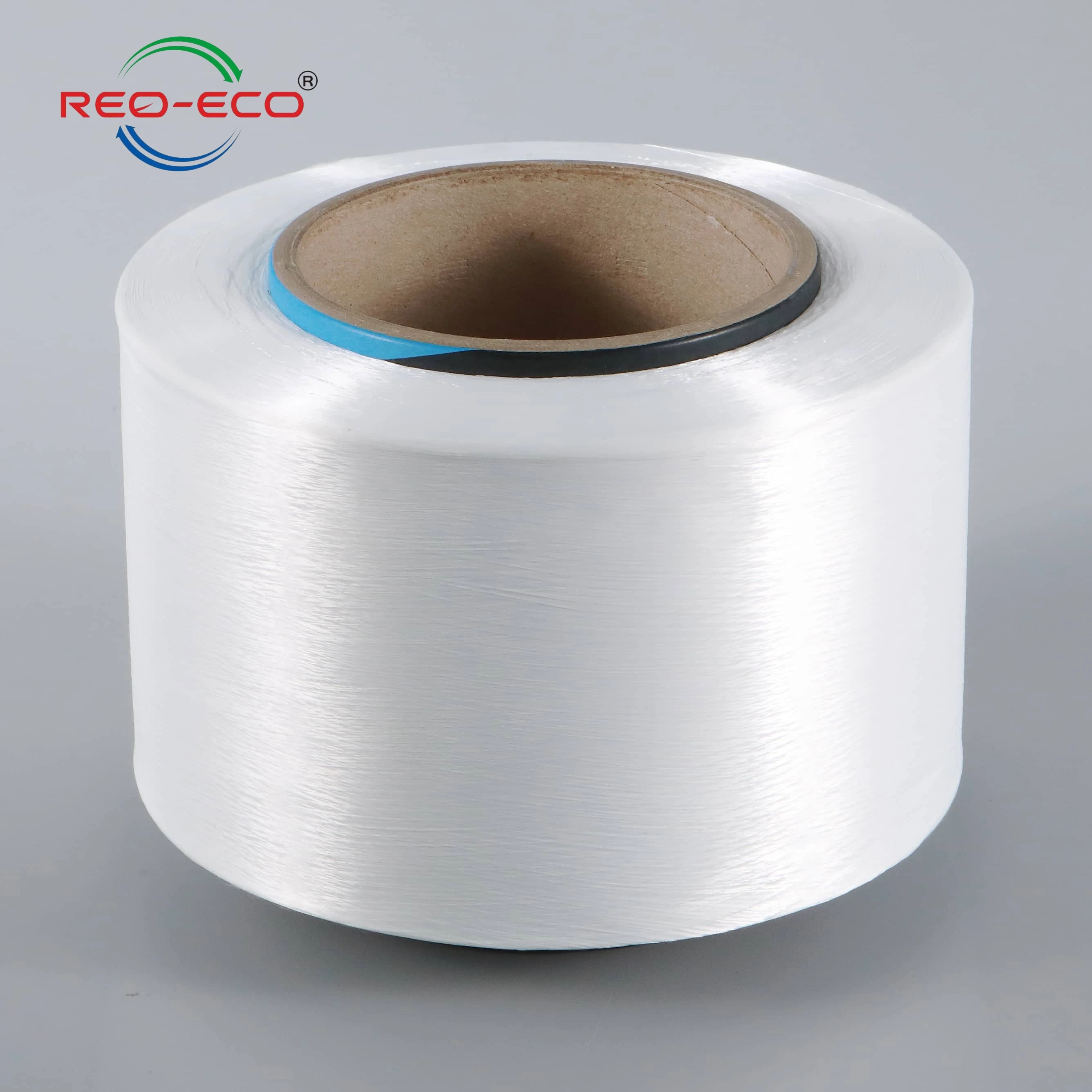 Fils recyclés à chaud 100 % fils de filament en polyester recyclé 150d/144f FDY Reo-Eco Certification GRS Expert en filament super fin