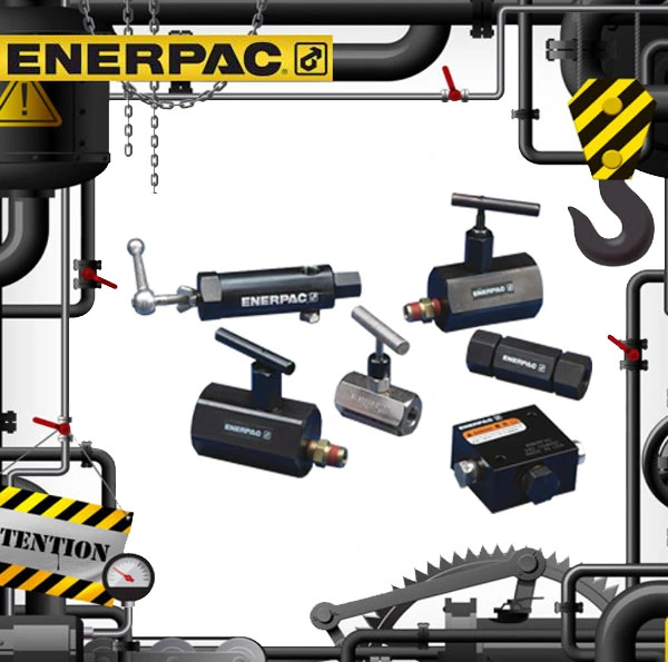 Original Enerpac Durchfluss- und Druckregelventile V-Serie