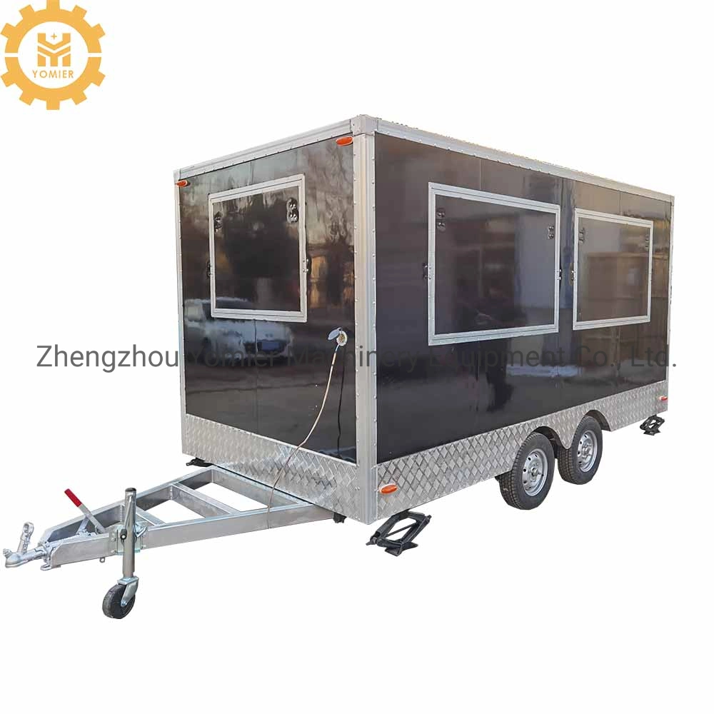 China Mobile Towable Ice Cream Beverage Vending Food Truck