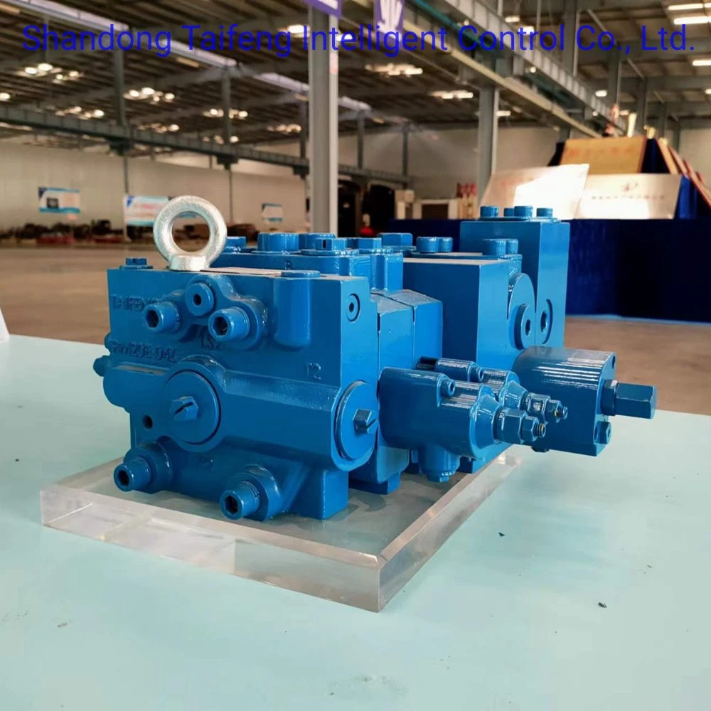 420 L/Min High Performance Sectional Hydraulic Directional Control Valve with Pilot Control for Crane