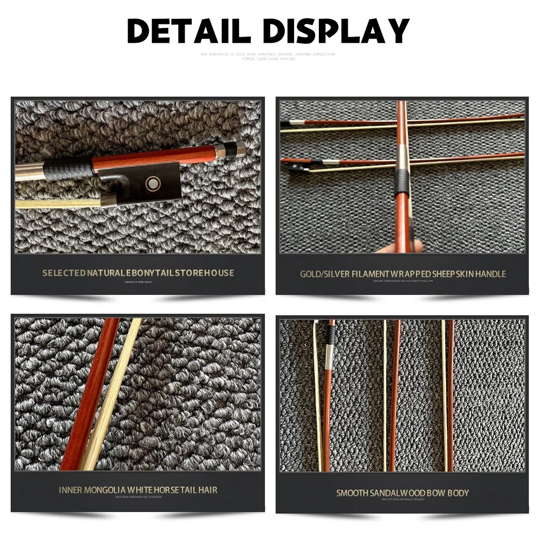 Fabrik Preis gute Qualität populär Violin Bogen (LZSVB-099)