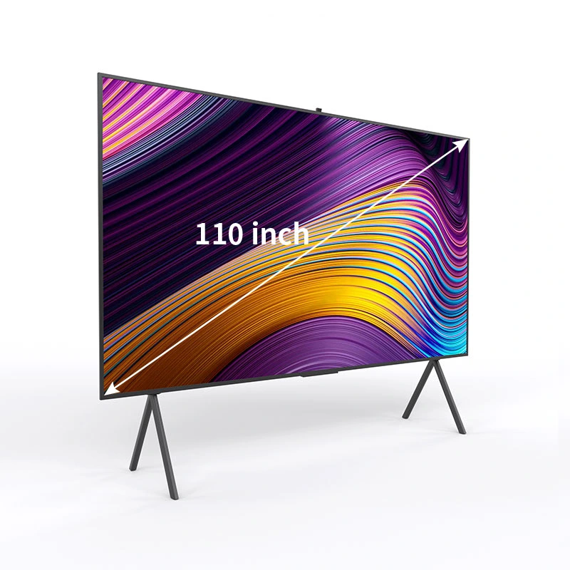 110 polegadas tela de Publicidade Display Android TV LED inteligente de publicidade de empresas comerciais de TV LCD