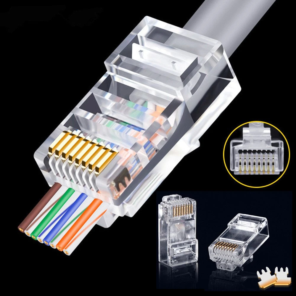 EZ Crimpzange RJ45 Steckverbinder Cat5e CAT6 UTP 8p8c Eazy Crimpen Von Netzwerkprodukten