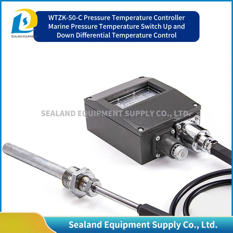 مفتاح درجة حرارة وحدة التحكم في درجة حرارة الضغط البحري من طراز Wtzk-50-C