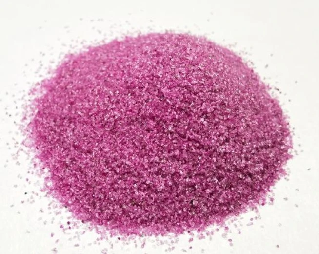 2023 Rosa Fused Aluminiumoxid Pink Korund Chrom Korund Schleifmittel Pink Aluminiumoxid