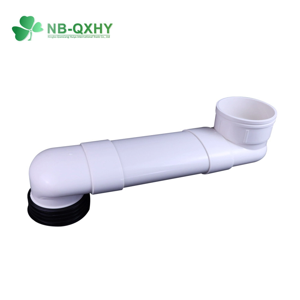 PVC 45 Deg Oval Drain Fittings Tee UPVC Reducer Elbow