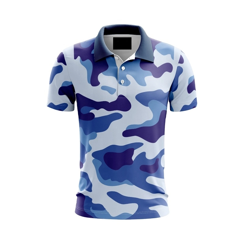 Último diseño Top Quality Custom Logo Sublimation Polo para hombre