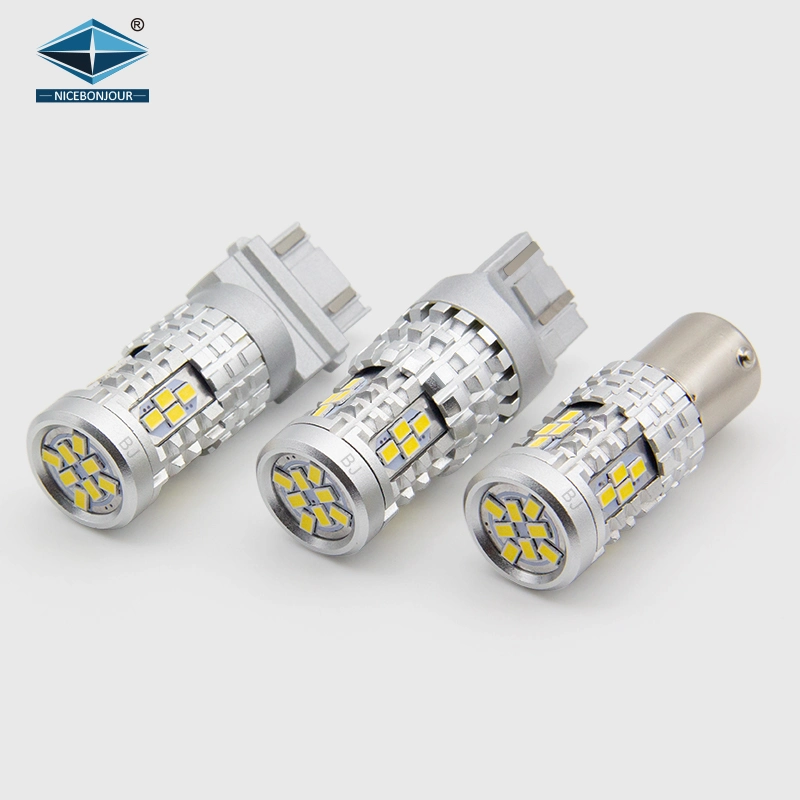 Nuevo diseño de 3020 24SMD LED de alto brillo T20 W21W P21W Luz de señal de giro