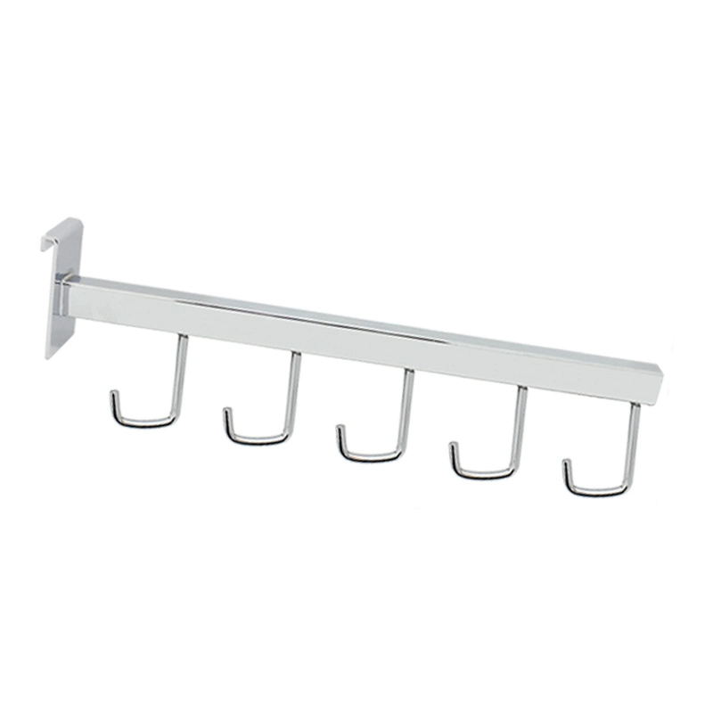 Cromo Plating hardware Colromo J gancho Cascada Hook para Gridwall