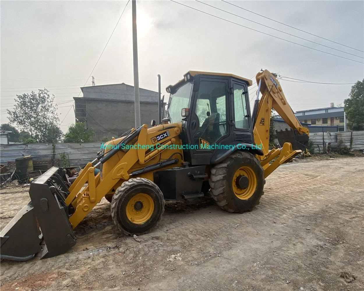 Gran condición JCB 3CX Retropala cargadora secundaria 3CX