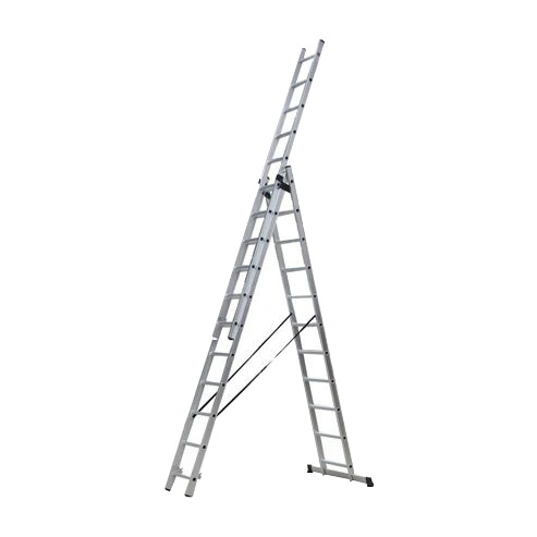 En131 Climbing Aluminum Extension Rope Ladder 3*8