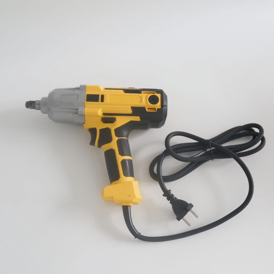 High Professional 710W Electric Cord Impact Wrench Portable Hand Power Drill Corded Power Tools Electric Impact Wrench Far Car Working