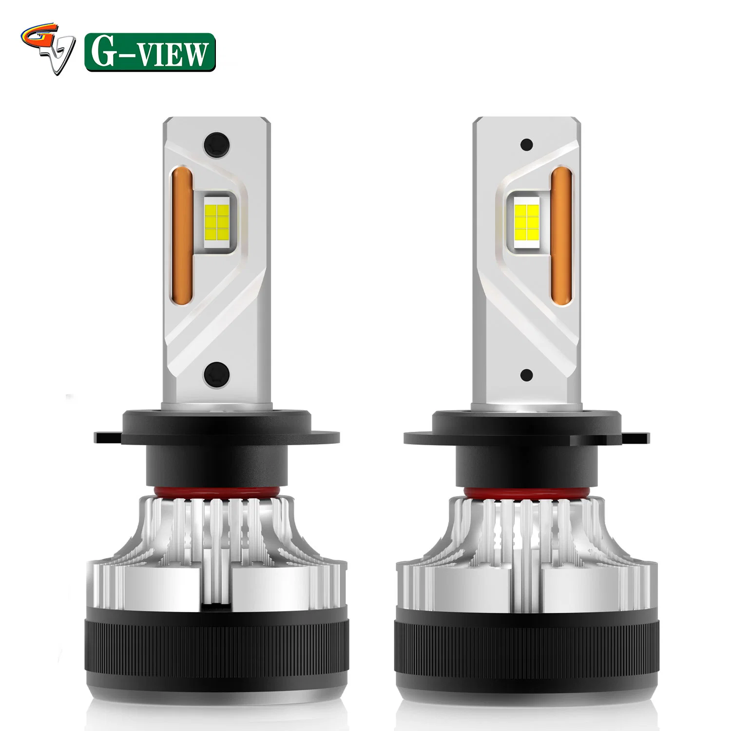 G-View G12W Phare automatique à LED Super Canbus H11 avec logo laser gratuit 130W 300000lm H4 H7 9012 Ampoules à LED 880 881 Phare à LED