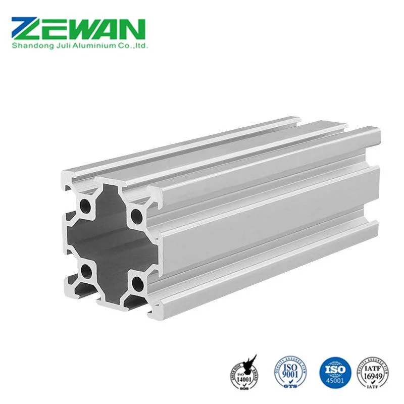 T Slot Aluminum Profile Frame Anodized 6063 T5 Profile CNC Printer Part