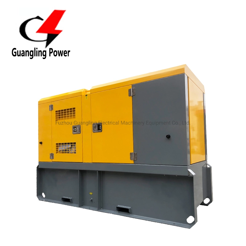 10kVA-60kVA Three Phase Super Silent Soundproof Diesel Generator Fixed/ Portable Low Noise