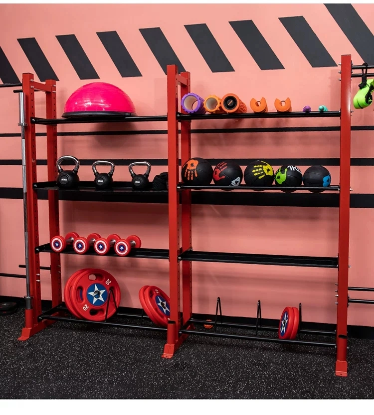 Gym Fitness Equipment Power Multi Storage Weight Plate Rack Dumbbell Rack Kettlebell Rack