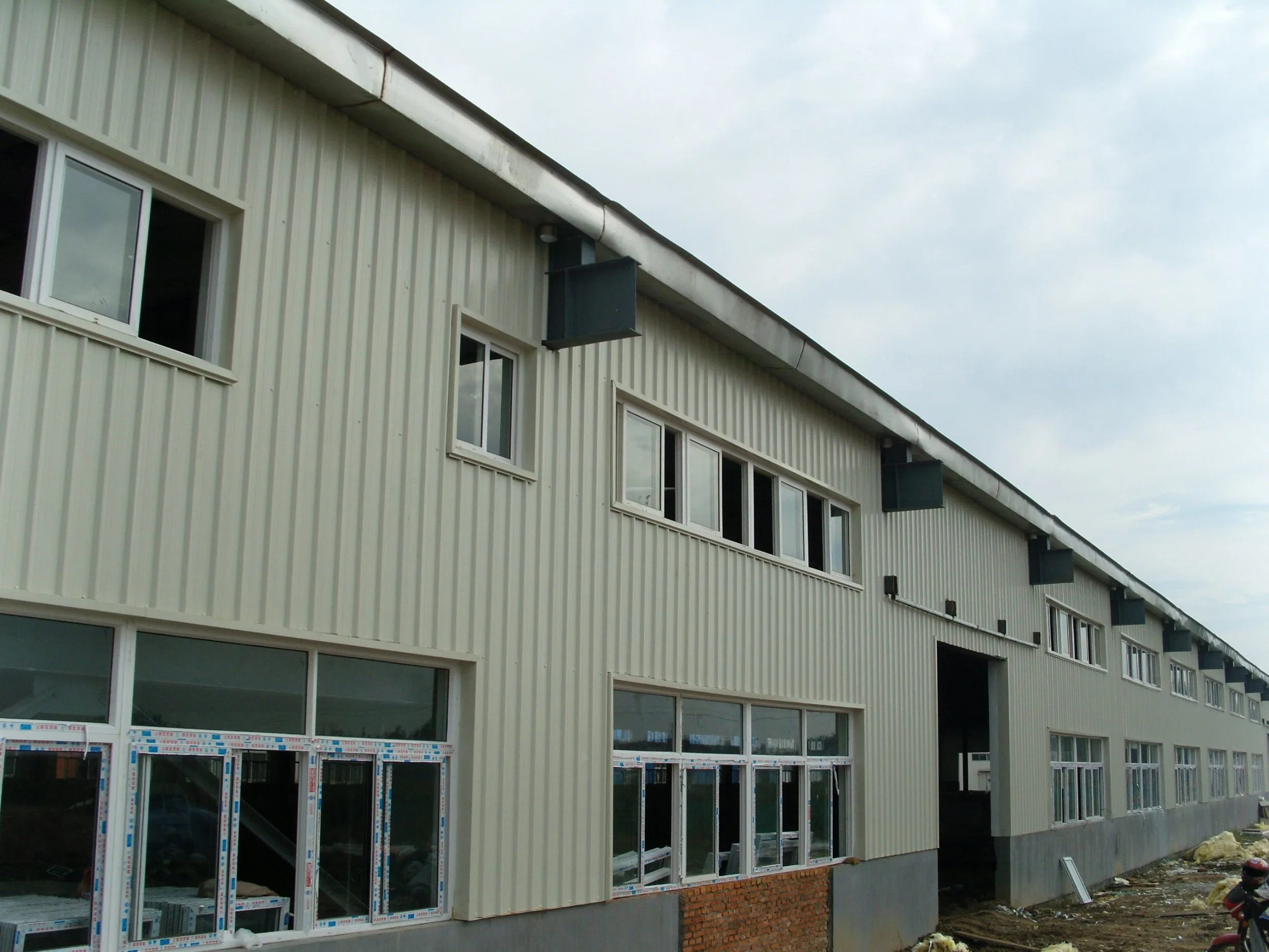 Light Steel Construction Rigid Frame Steel Building Prefabricated Units